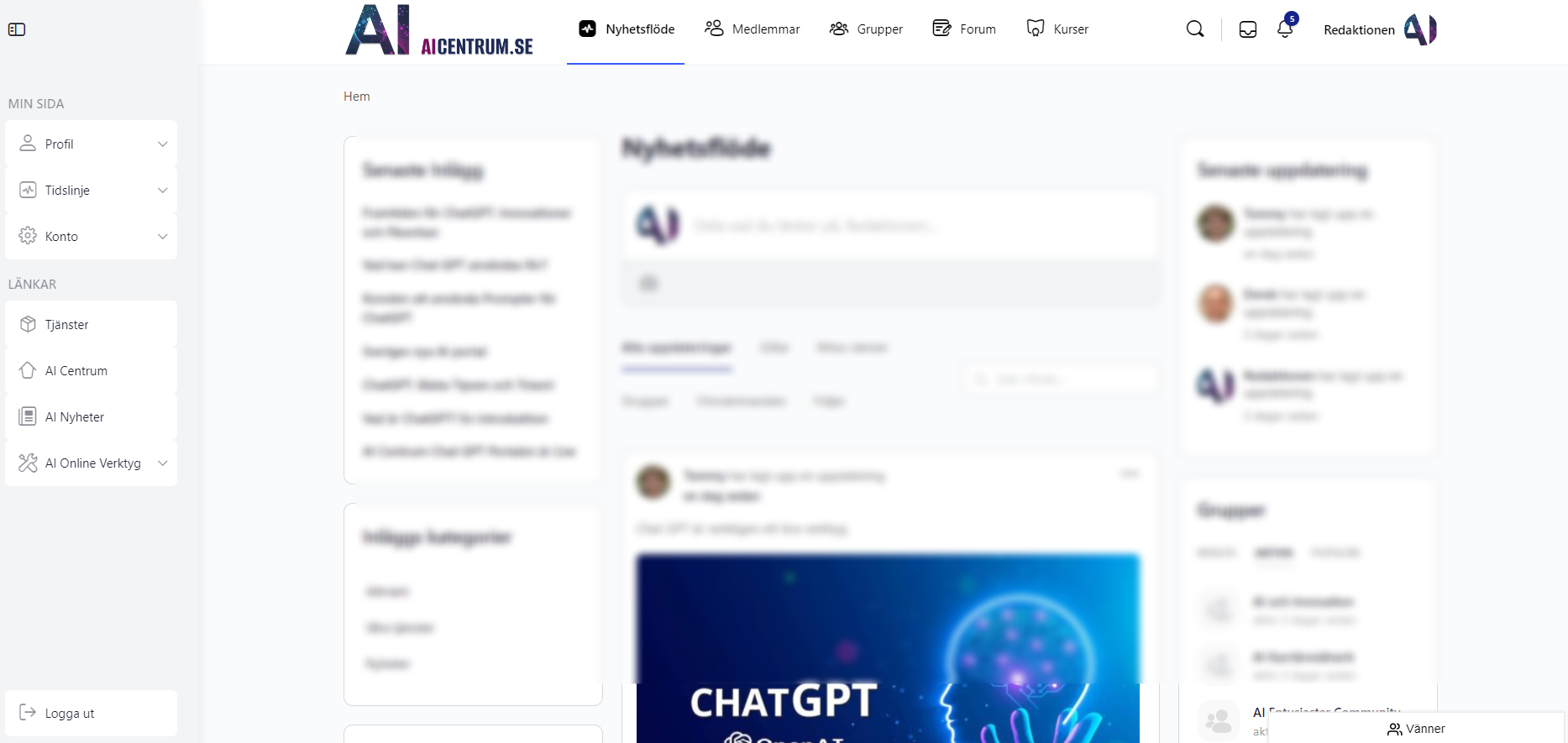 AI Community. Chat GPT Community